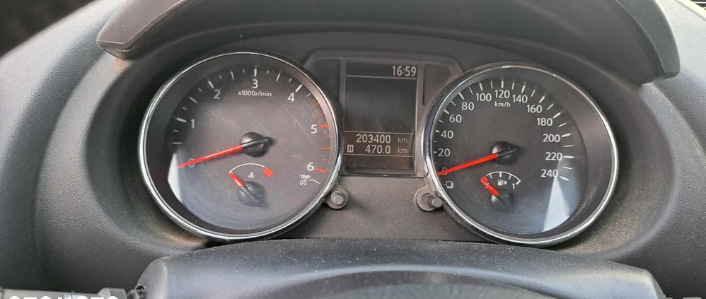 Nissan Qashqai cena 27900 przebieg: 203400, rok produkcji 2013 z Gdańsk małe 67